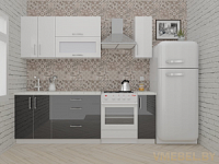 ВерсоЛайн 4-1.7 (белый/черный графит)