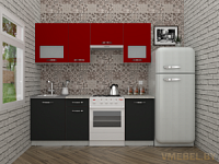 Эко 6-2.1 (антрацит/красный чили)