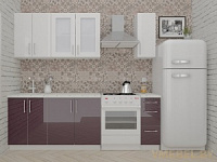 ВерсоЛайн 3-1.7 (белый/сливовый)