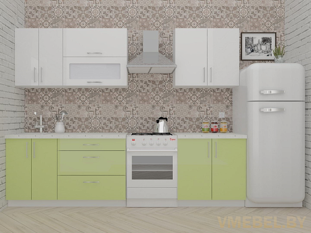 ВерсоЛайн 4-2.2 (белый/нежно-зеленый)