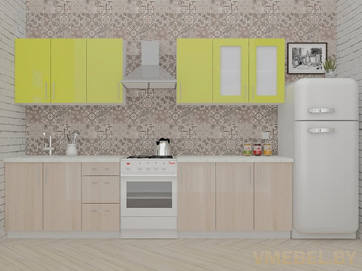 ВерсоЛайн 1-2.4 (ясень шимо светлый/зеленый лайм)