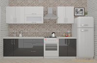 ВерсоЛайн 4-2.3 (белый/черный графит)