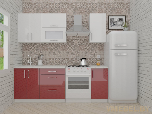 ВерсоЛайн 4-1.6 (белый/рубиново-красный)