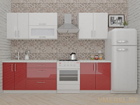 ВерсоЛайн 4-2.2 (белый/рубиново-красный)