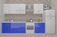 ВерсоЛайн 4-2.3 (белый/глубокий синий)