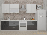 ВерсоЛайн 4-2.2 (белый/черный графит)