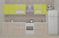 ВерсоЛайн 2-2.5 (ясень шимо светлый/зеленый лайм)