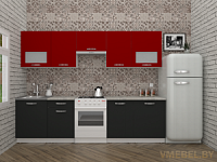 Эко 6-2.8 (антрацит/красный чили)