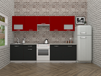 Эко 6-3.0 (антрацит/красный чили)