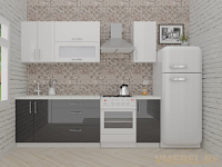 ВерсоЛайн 4-1.8 (белый/черный графит)