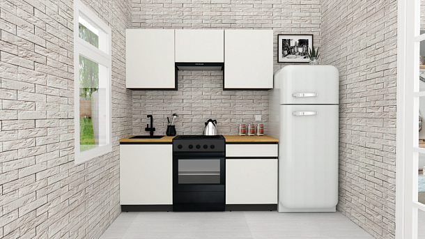 Эко-8 1.8 (белый фасадный/ст.золотистый дуб)