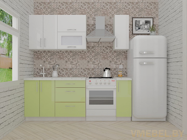 ВерсоЛайн 4-1.5 (белый/нежно-зеленый)