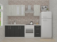 ВерсоЛайн 1-1.6 (дуб крафт белый/ антрацит)