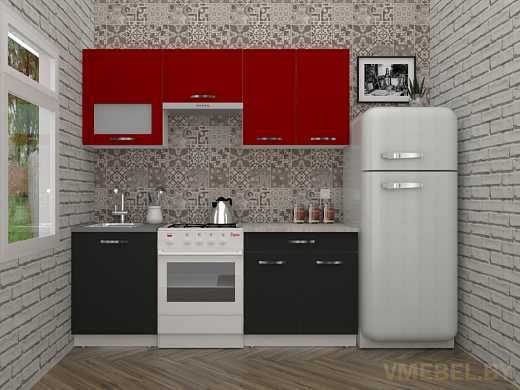 Эко 6-2.0 (антрацит/красный чили)