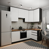 Эко Премиум 1.2x2.2 правая (белый фасадный/ст. дуб вотан)