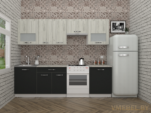 Эко 6-2.6 (дуб крафт белый/ антрацит)