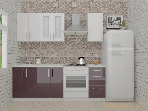 ВерсоЛайн 3-1.6 (белый/сливовый)