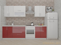 ВерсоЛайн 4-2.1 (белый/темно-красный)