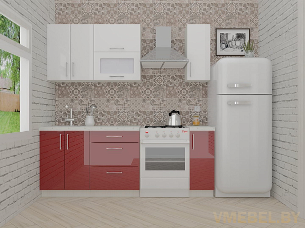 ВерсоЛайн 4-1.5 (белый/темно-красный)