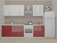 ВерсоЛайн 3-2.1 (белый/темно-красный)