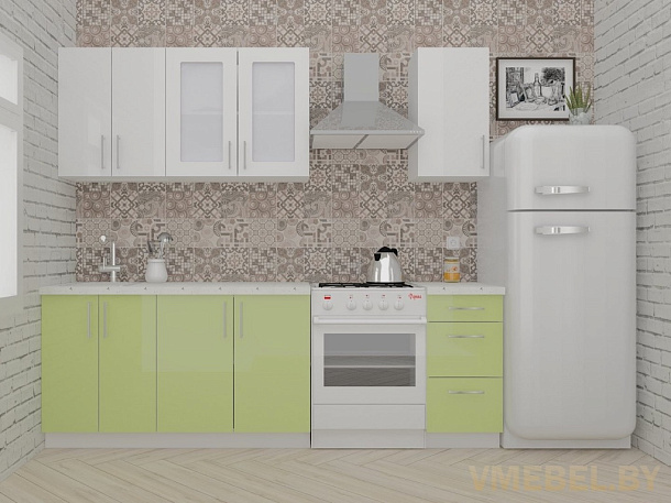 ВерсоЛайн 3-1.8 (белый/нежно- зеленый)