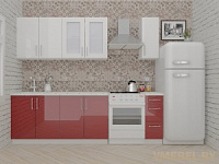 ВерсоЛайн 3-1.9 (белый/ темно-красный)