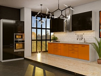 Модуль 1-3,0+1,2 (манго/черный)