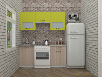 Эко 6-1.8 (ясень шимо светлый/ зеленый лайм)