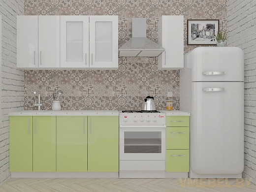 ВерсоЛайн 3-1.7 (белый/нежно- зеленый)