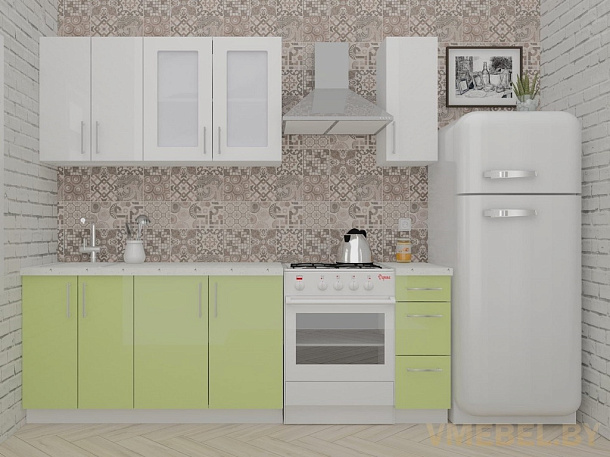 ВерсоЛайн 3-1.7 (белый/нежно- зеленый)