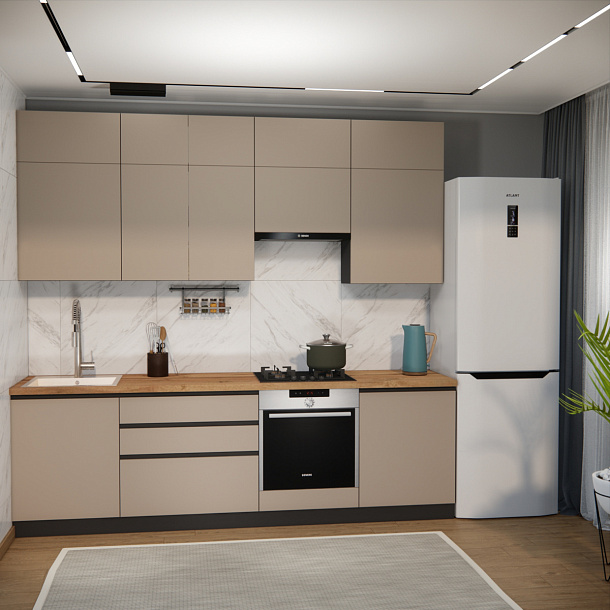 Эко Премиум 2.6 (глиняный серый/ст. дуб вотан)