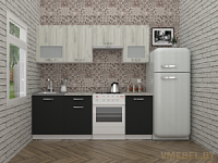 Эко 6-2.2 (дуб крафт белый/ антрацит)