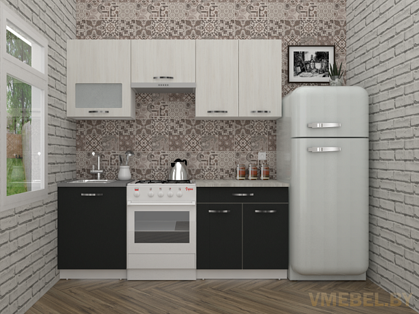 Эко 6-2.0 (дуб крафт белый/ антрацит)