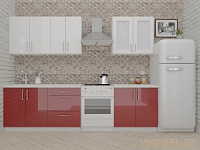 ВерсоЛайн 3-2.2 (белый/темно-красный)