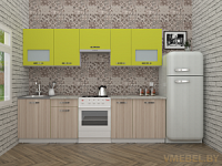 Эко 6-2.7 (ясень шимо светлый/ зеленый лайм)