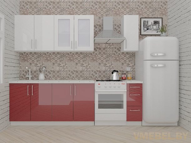 ВерсоЛайн 3-1.9 (белый/рубиново-красный)