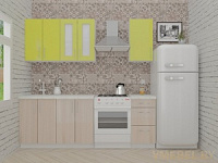 ВерсоЛайн 1-1.6 (ясень шимо светлый/зеленый лайм)