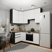 Эко Премиум 1.2x2.0 левая (белый фасадный/ст. дуб вотан)