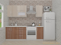 ВерсоЛайн 2-1.6 (ясень шимо темный/ ясень шимо светлый)