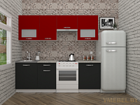 Эко 6-2.3 (антрацит/красный чили)