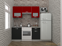 Эко 6-1.7 (антрацит/красный чили)