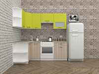 Эко 6 1.2-2.2 (ясень шимо светлый/ зеленый лайм)