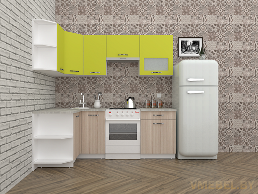 Эко 6 1.2-2.2 (ясень шимо светлый/ зеленый лайм)