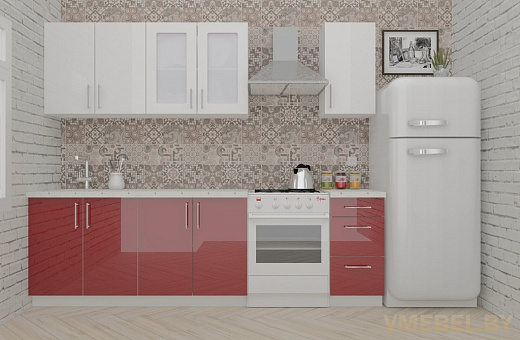 ВерсоЛайн 3-2.0 (белый/рубиново-красный)