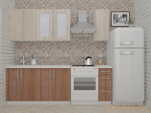 ВерсоЛайн 1-1.7 (ясень шимо темный/ ясень шимо светлый)