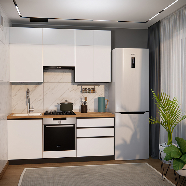 Эко Премиум 2.0 (белый фасадный/ст. дуб вотан)