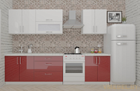 ВерсоЛайн 4-2.3 (белый/темно-красный)