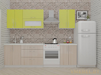 ВерсоЛайн 2-2.0 (ясень шимо светлый/зеленый лайм)