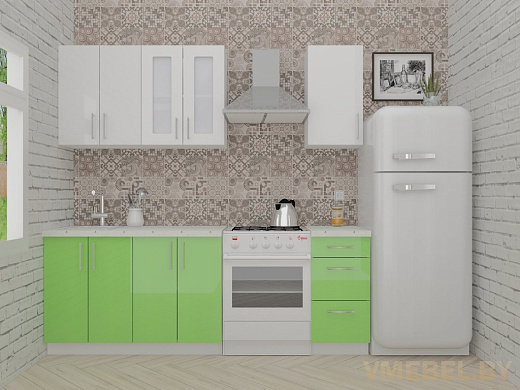 ВерсоЛайн 3-1.7 (белый/яблоко)