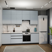 Эко Премиум 2.6 (сумеречный голубой/ст. мрамор лацио)